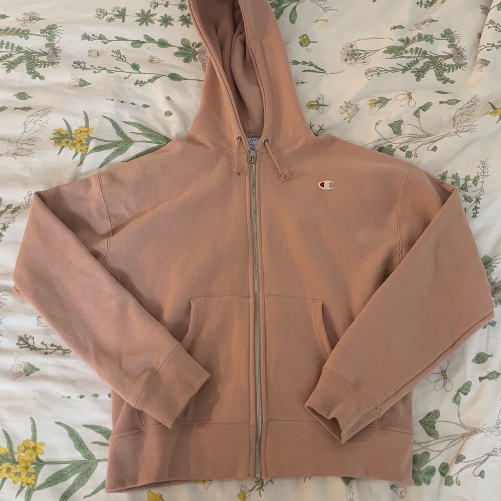 Champion reverse weave zip up hoodie sweatshirt
